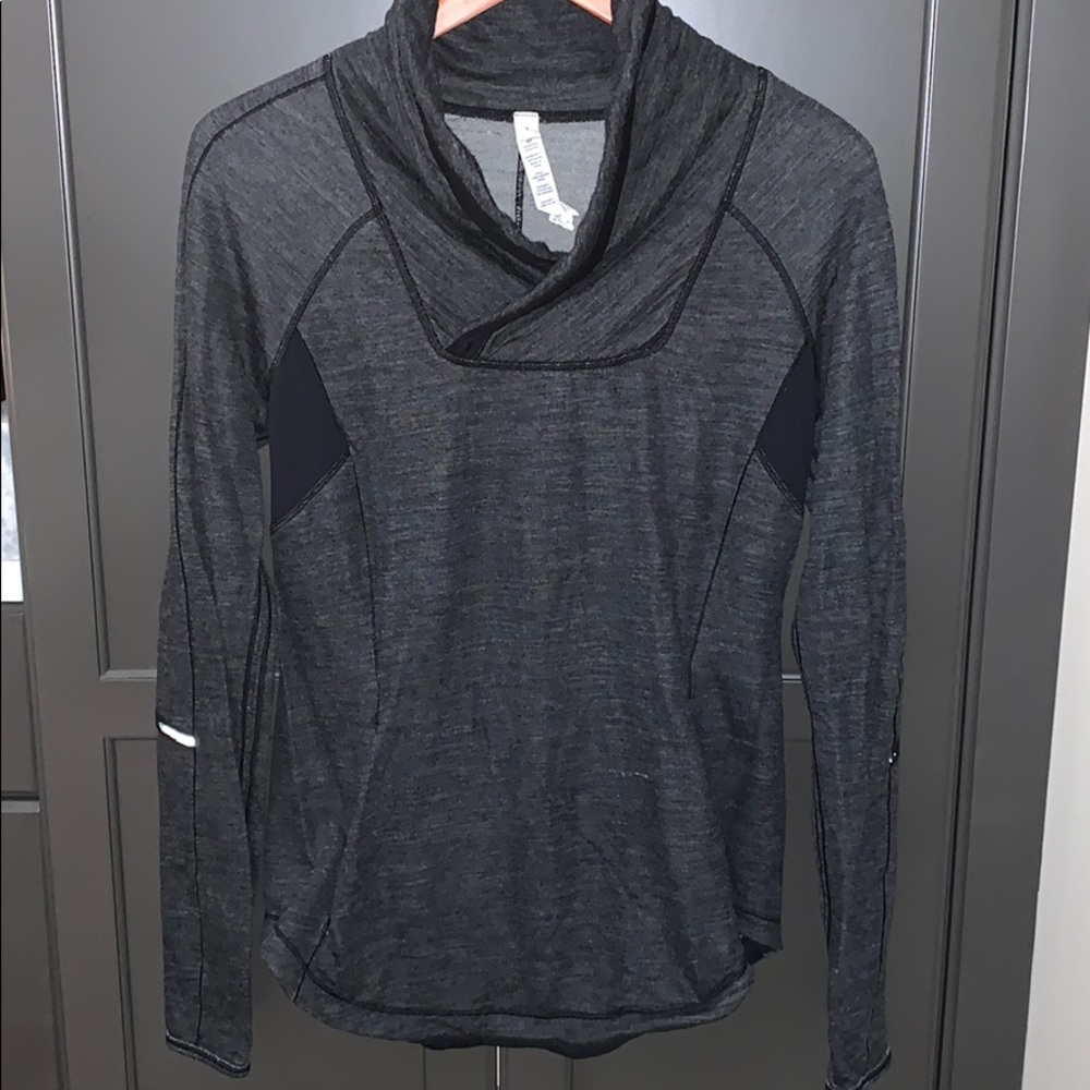 Lululemon Wool Pitter Patter pullover heather gray